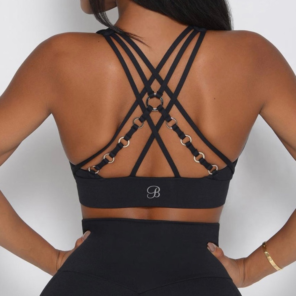 Black Sports Bra